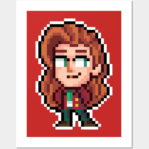 Elliot Pixel Wall Art by geekmythology